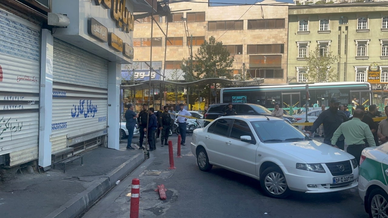 گروگانگیری در خیابان ولیعصر تهران + فیلم