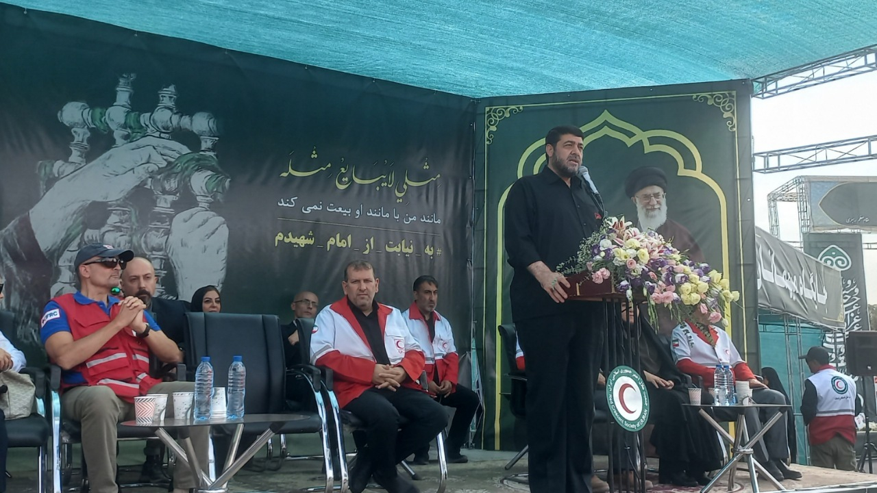 کولیوند: امدادگران هلالاحمر، سربازان بیسنگر مقاومت هستند