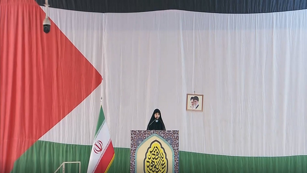 زینب نصرالله: همبستگی محور مقاومت در حمایت از فلسطین تنها راه رهایی است