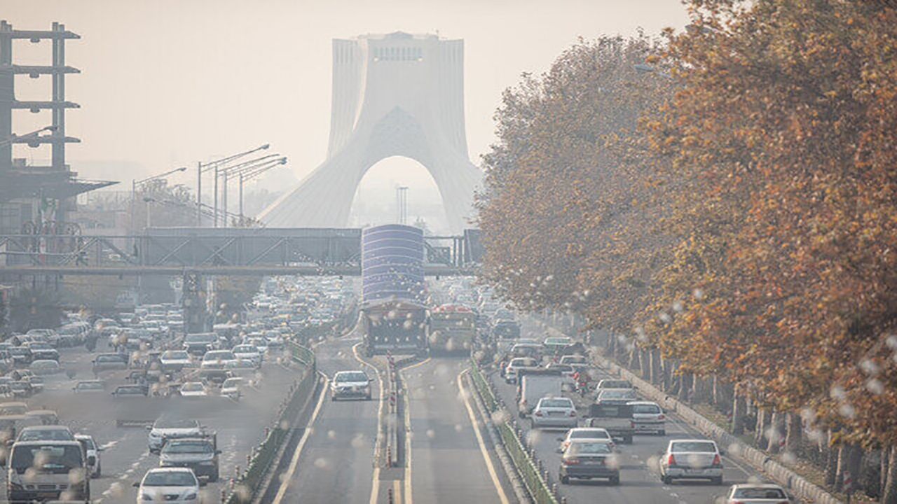 هوای تهران در وضعیت «ناسالم» برای گروههای حساس
