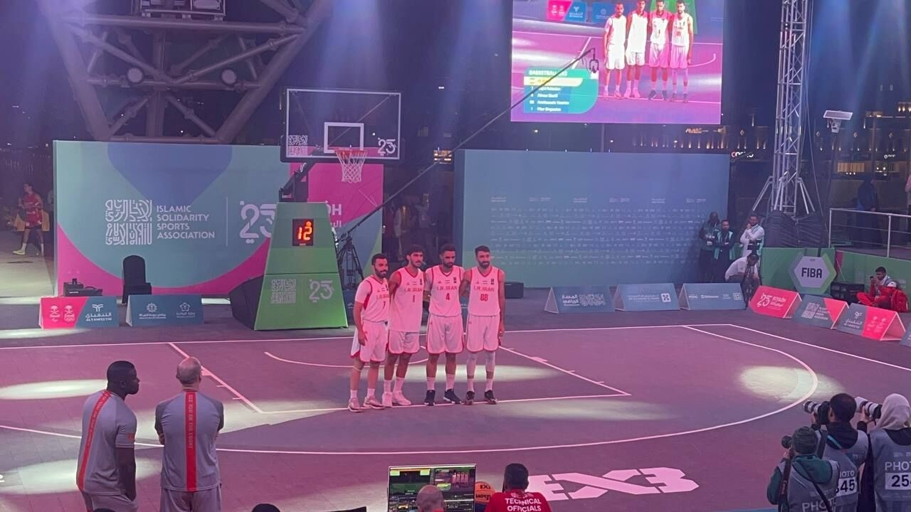 تیم بسکتبال ۳ نفره مردان ایران نایب قهرمان شد/ تیم بانوان از رسیدن به مدال بازماند