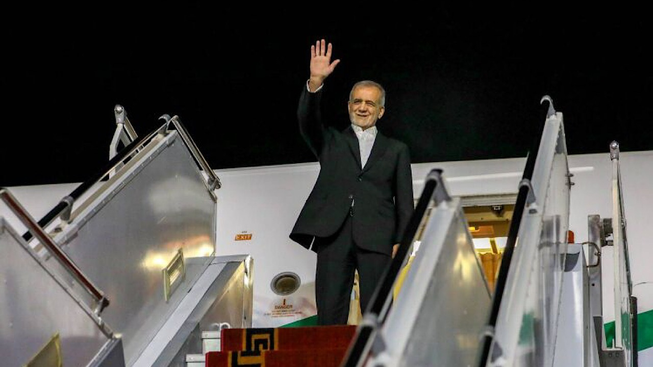 پزشکیان دوحه را به مقصد تهران ترک کرد