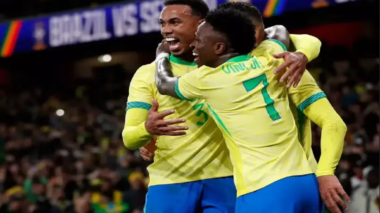 برزیل ۲ - ۰ سنگال/ قدرتنمایی شاگردان آنچلوتی در لندن + فیلم