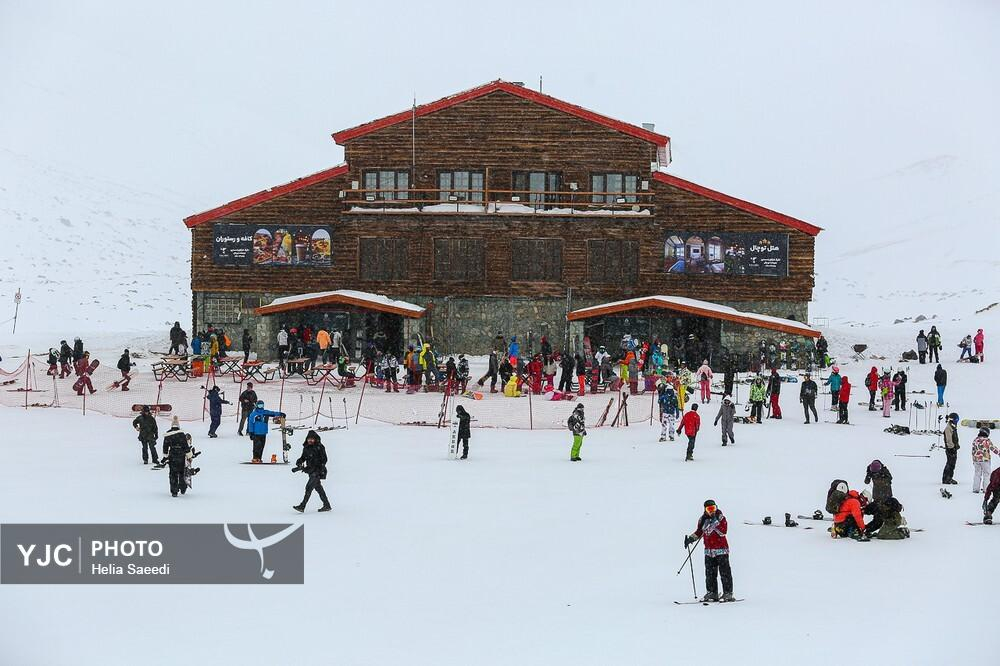 آیین افتتاح پیست بین‌المللی اسکی توچال