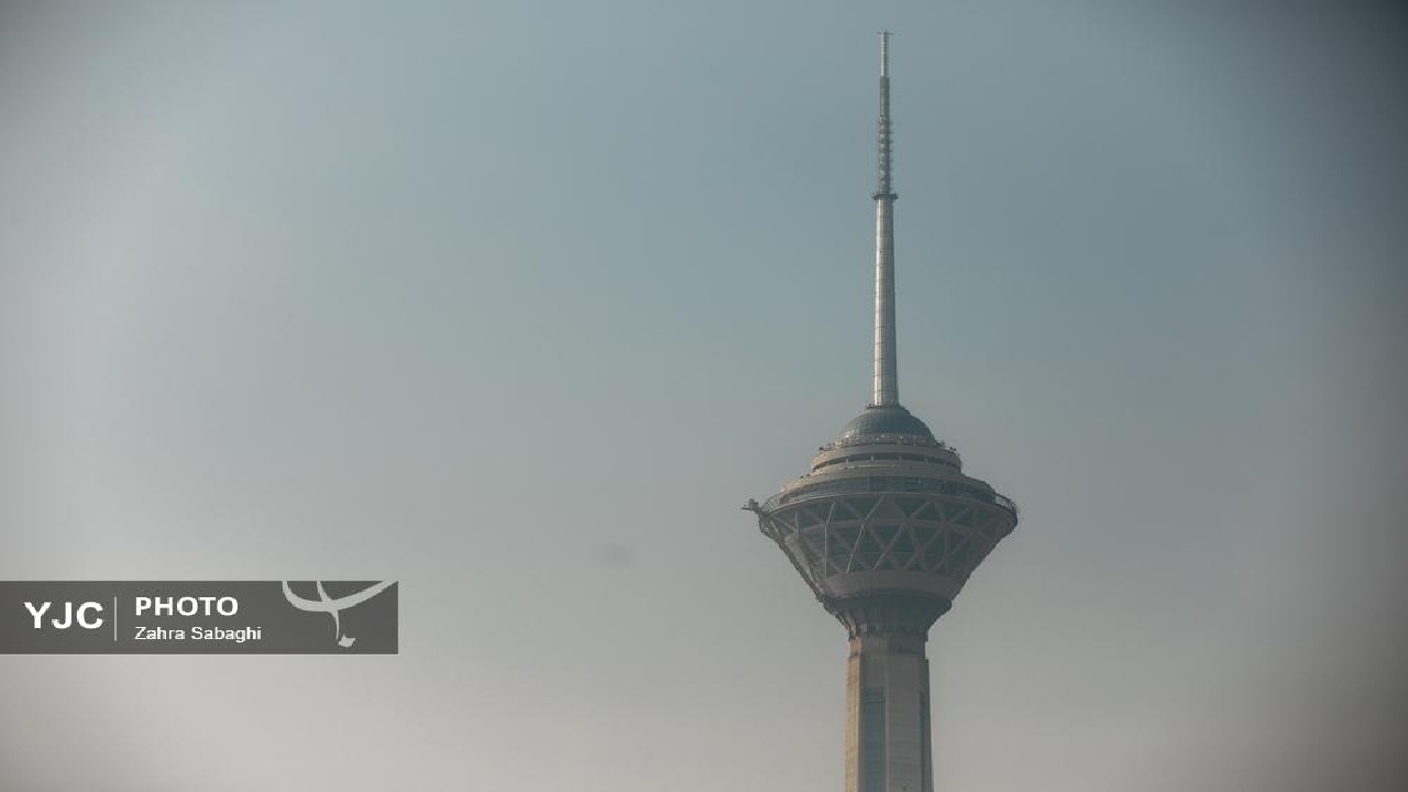 هوای تهران آلوده و در وضعیت نارنجی است