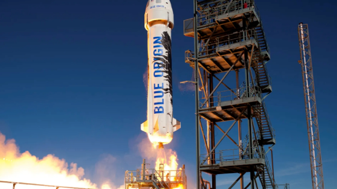 تعلیق پرواز‌های گردشگری فضایی بلو اوریجین