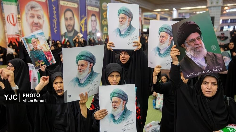آیین بزرگداشت شهدای اقتدار ایران