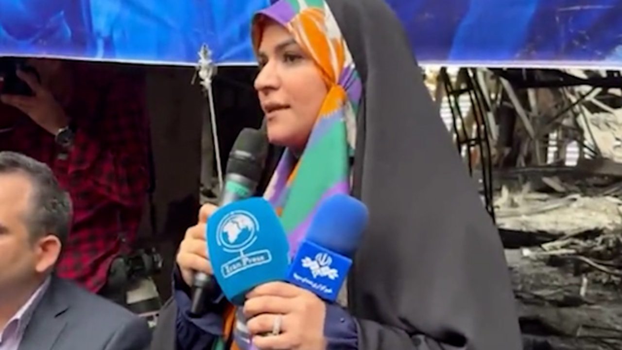 اظهارات سحر امامی در جمع سفرای خارجی در بازدید از ساختمان شیشه‌ای صداو سیما + فیلم