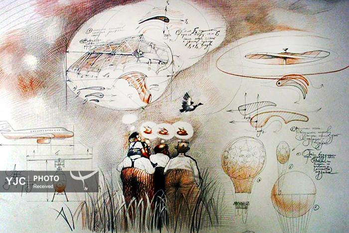 کاریکاتور روز / معرفی کارتونیستهای جهان؛ نگاهی به آثار اولگ دارگاچف خالق کارتونهای سورئالیستی