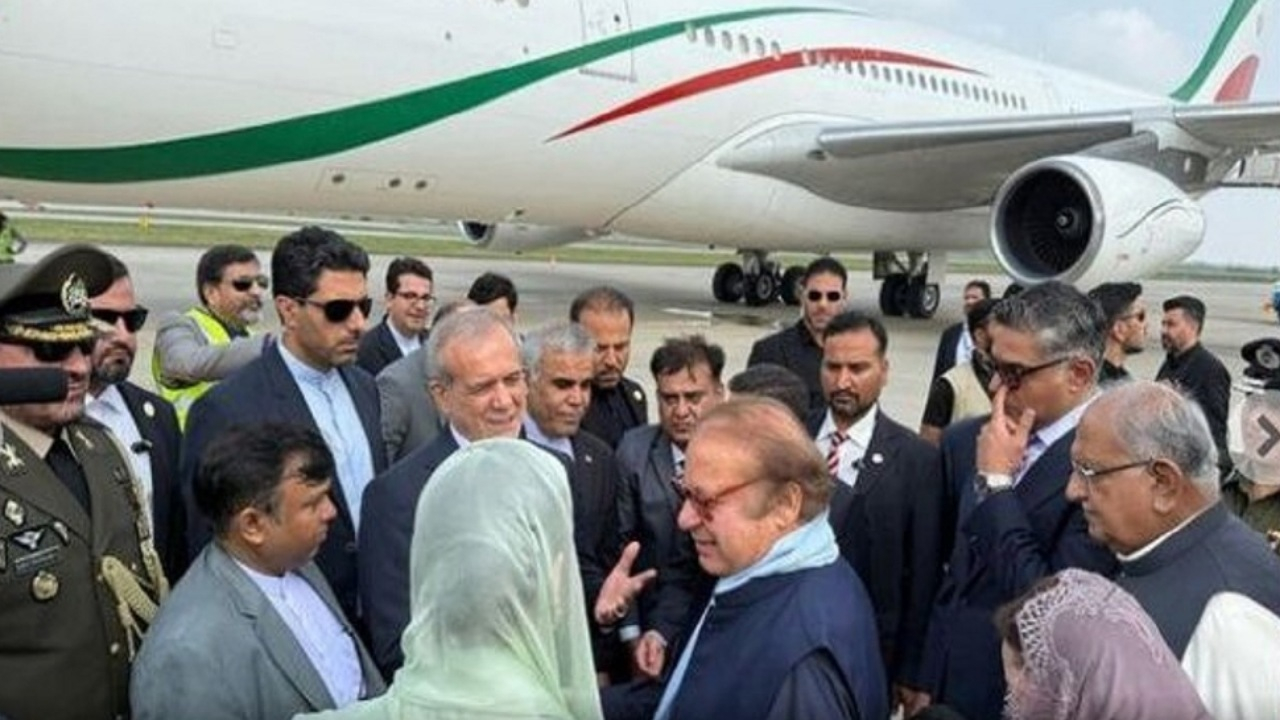 پزشکیان لاهور را به مقصد اسلامآباد ترک کرد
