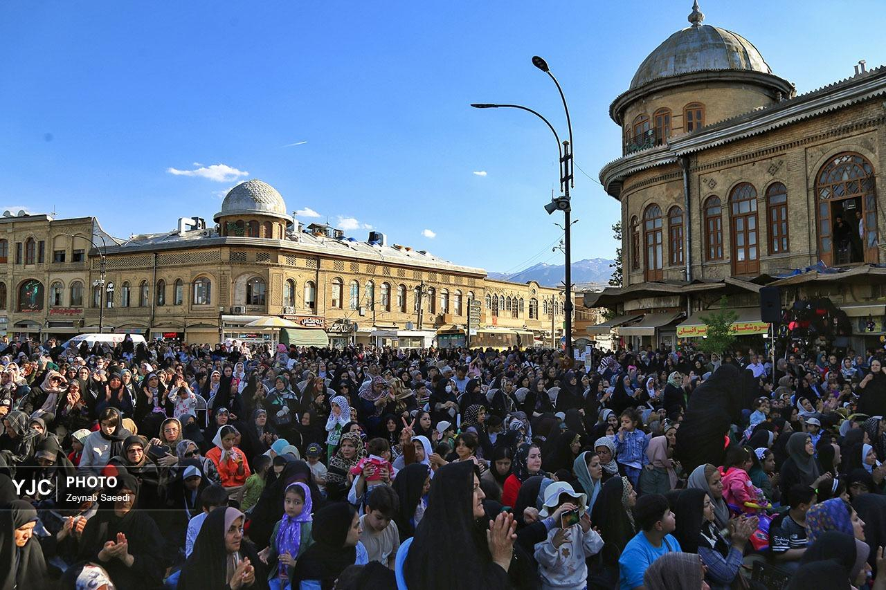 اجتماع امام رضایی ها در شب ولادت امام رضا (ع) / همدان