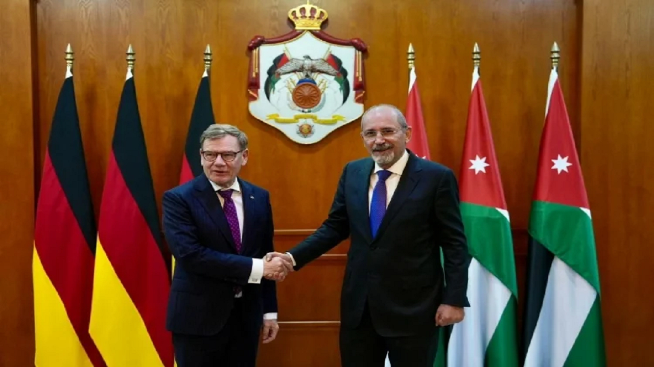 تاکید وزرای خارجه آلمان و اردن بر راه حل دو دولتی