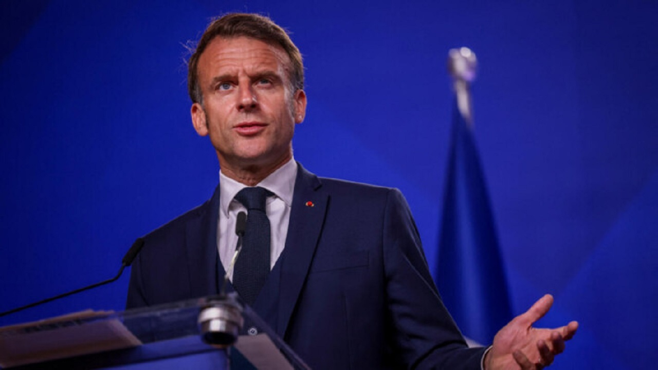 مکرون: روسیه تهدید اصلی اروپاست