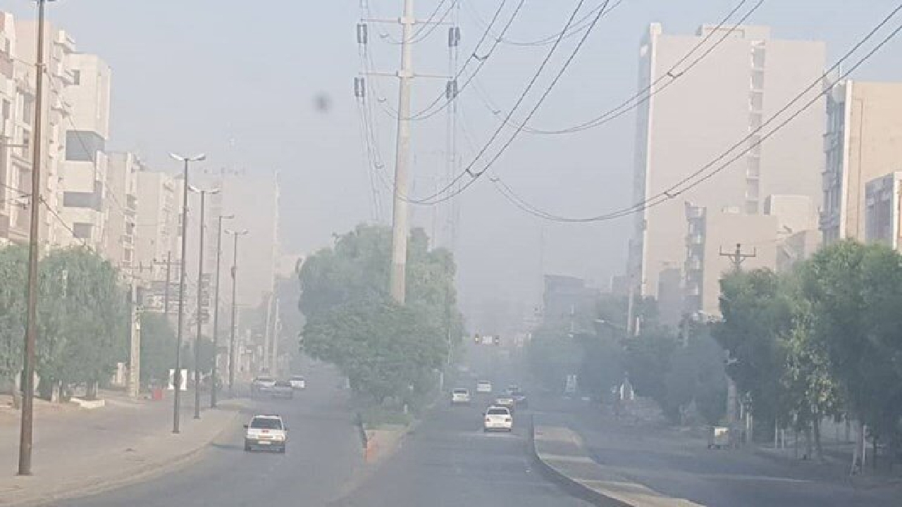 ثبت آلودگی هوا در ۱۲ شهر خوزستان