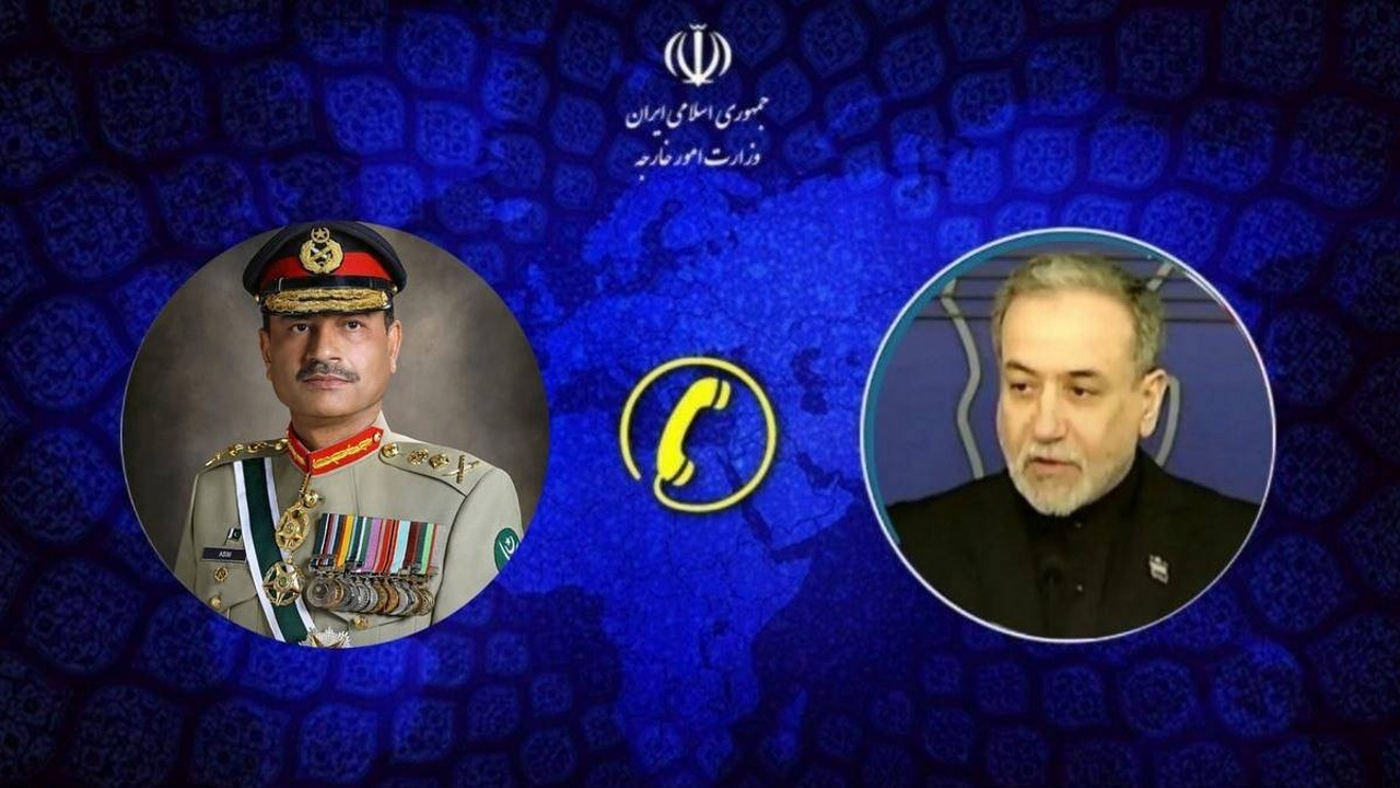 گفتوگوی تلفنی وزیر امور خارجه کشورمان با فرمانده ارتش پاکستان