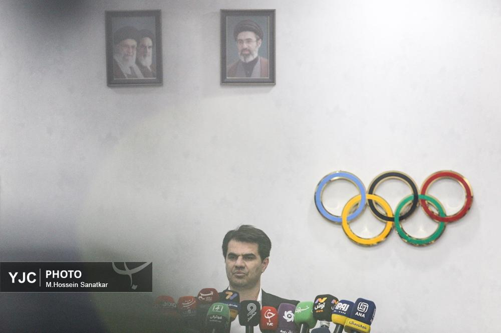 نشست خبری رئیس فدراسیون گلف با اصحاب رسانه