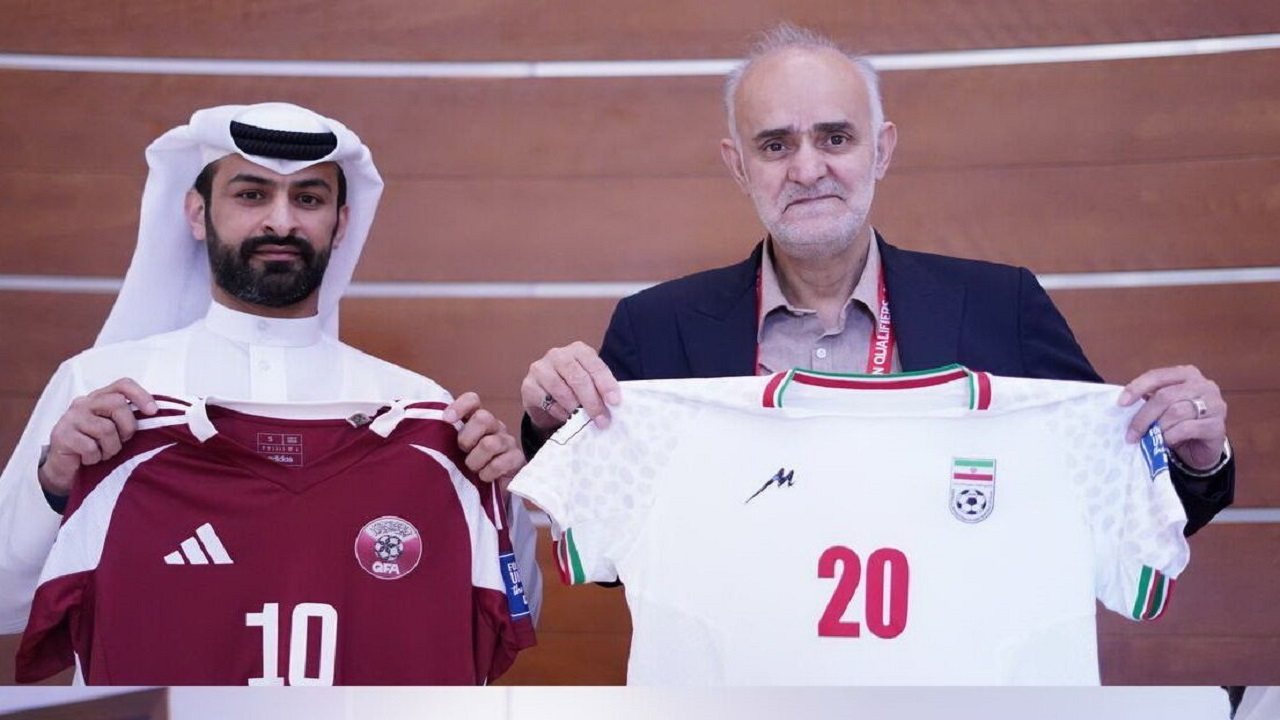 ایران مقابل قطر سفیدپوش شد