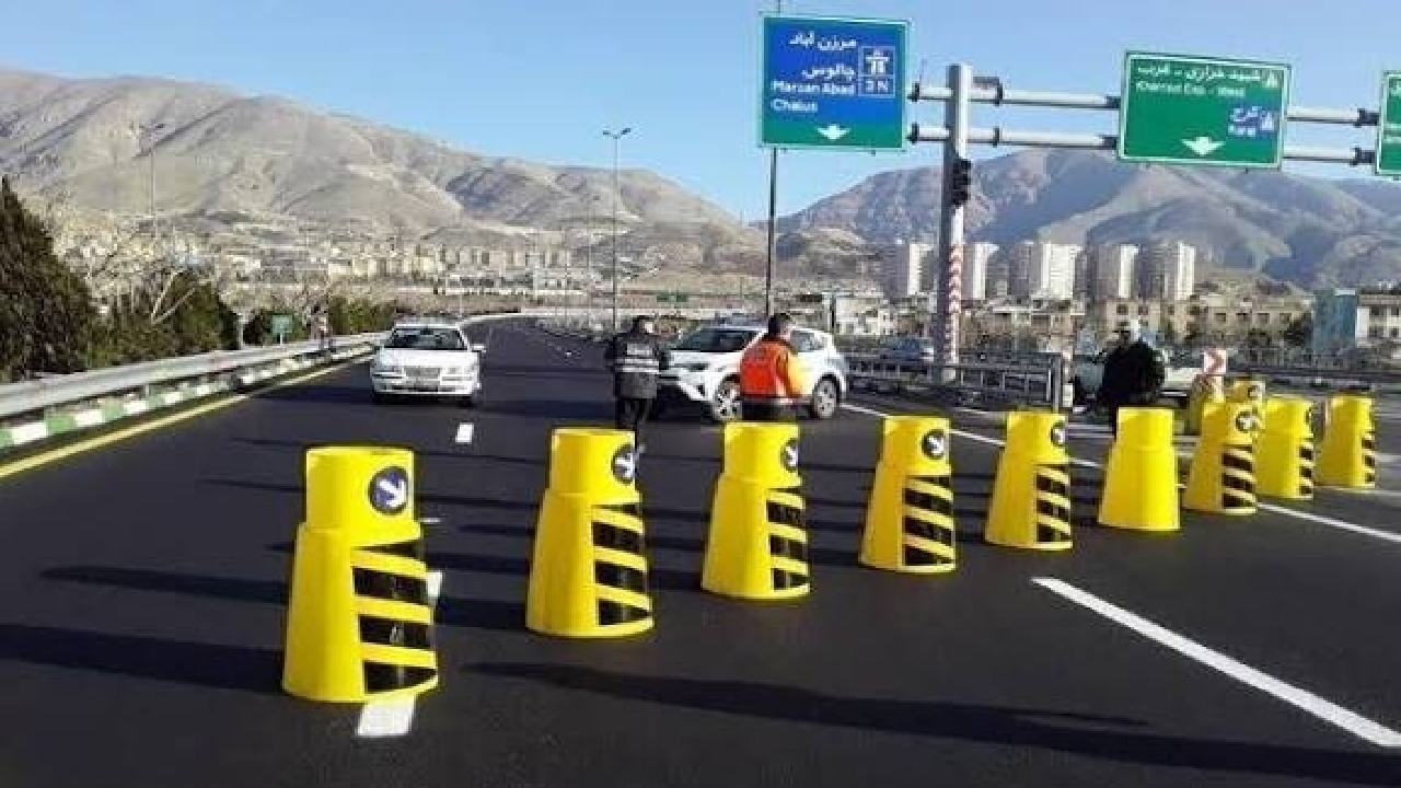 ورودیهای آزادراه تهران-شمال و جاده چالوس مسدود شد