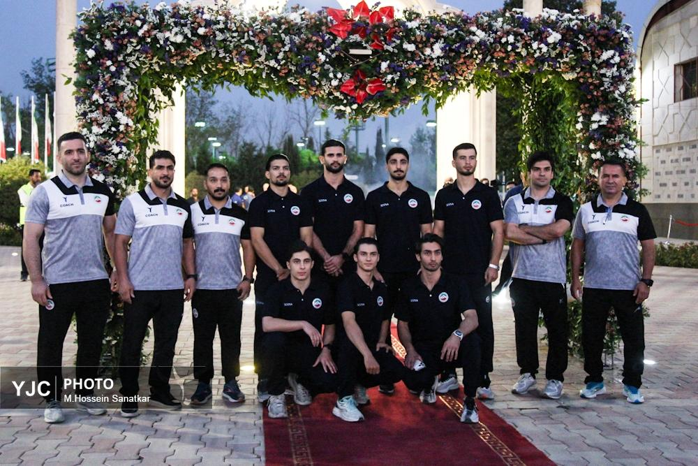 بدرقه کاروان ورزشی ایران به بازیهای آسیایی ناگویا