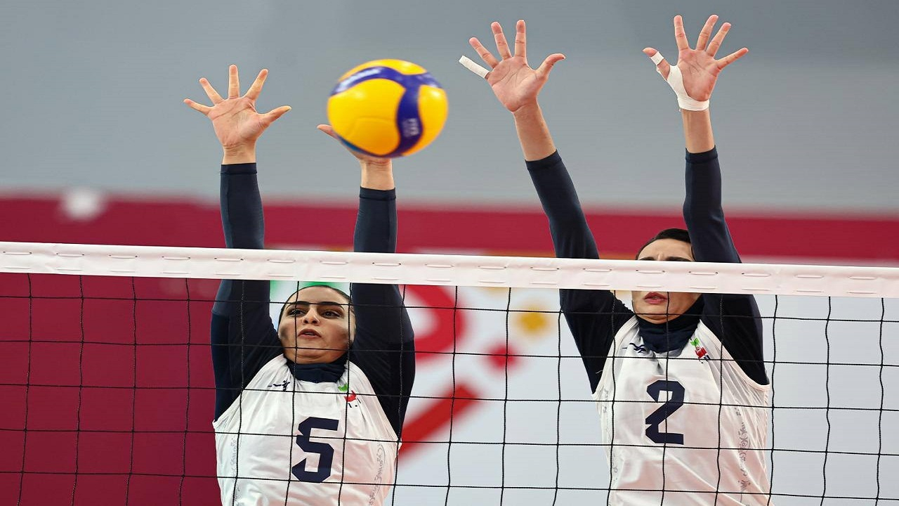 دختران والیبال ایران طلایی شدند