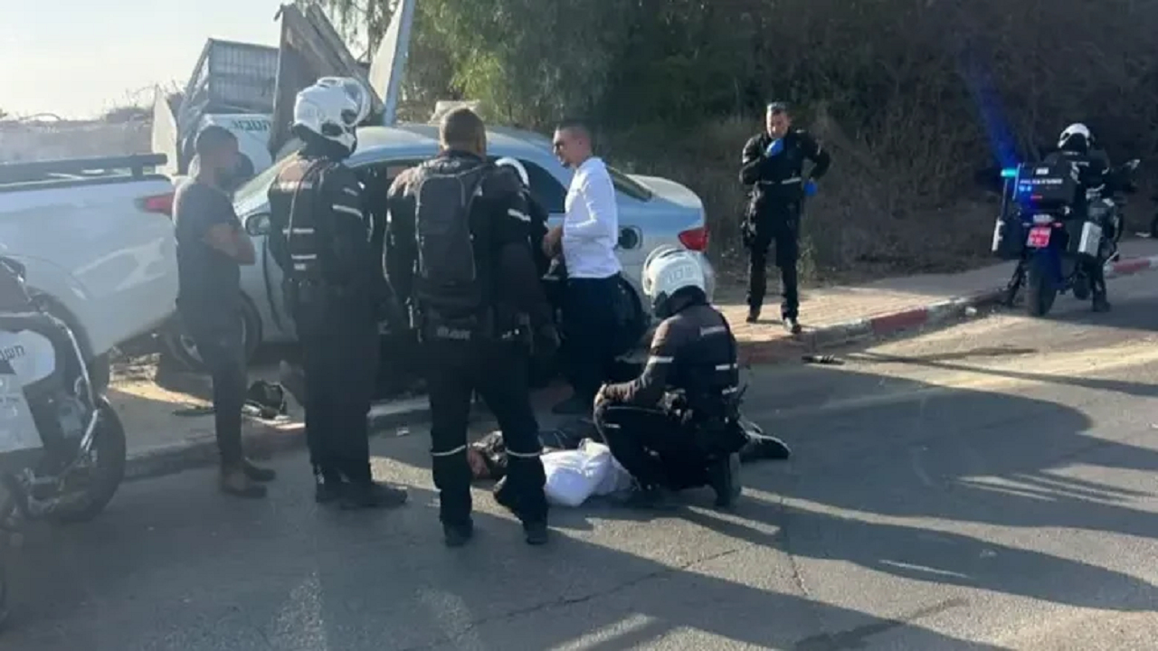 عملیات زیرگیری با خودرو در قدس: پلیس صهیونیستی زخمی شد