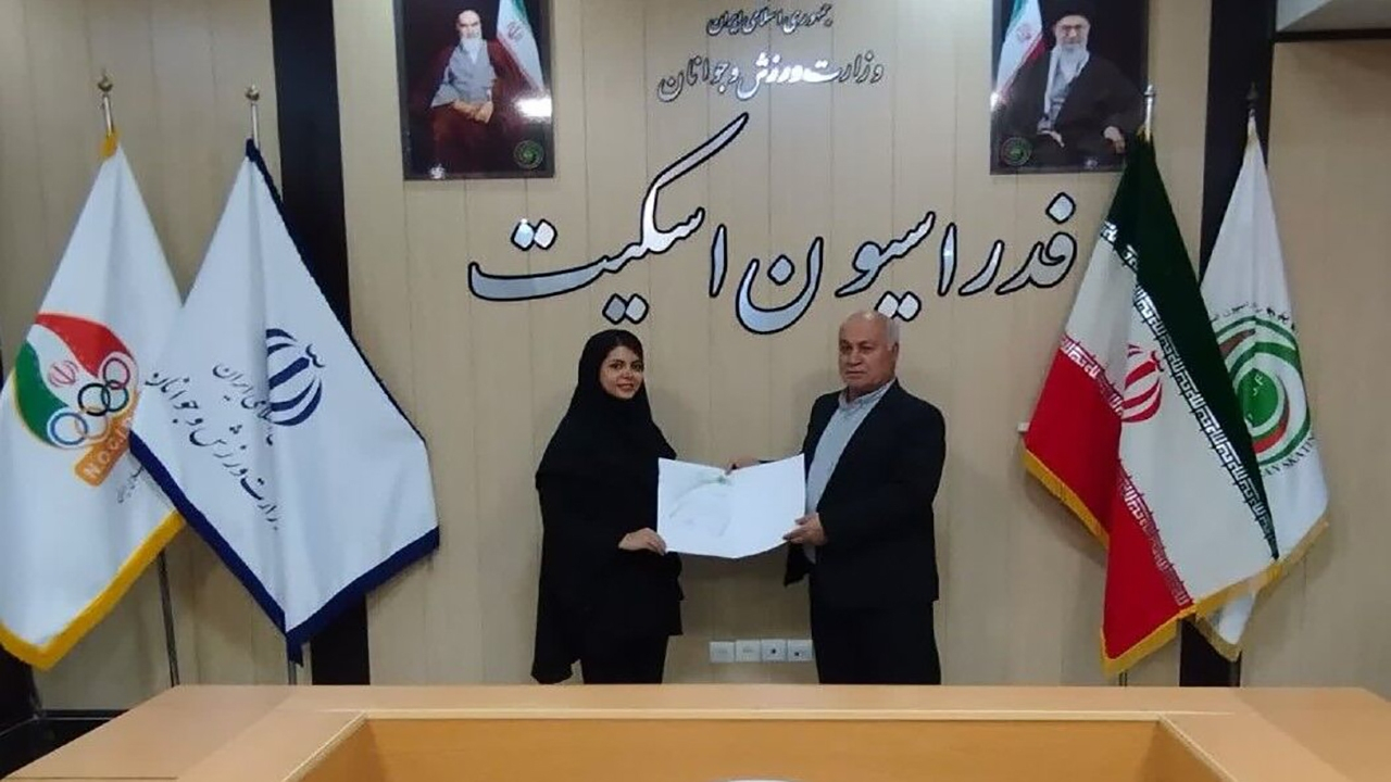 مربی تیم ملی اسکیت هنری بانوان معرفی شد