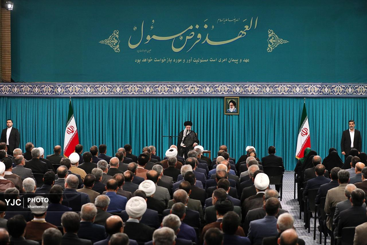 دیدار نمایندگان مجلس شورای اسلامی با رهبر معظم انقلاب