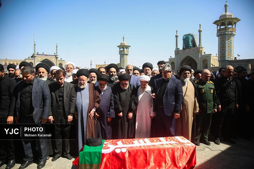 مراسم تشییع و خاکسپاری مرجع عالیقدر، آیتالله شبیری زنجانی