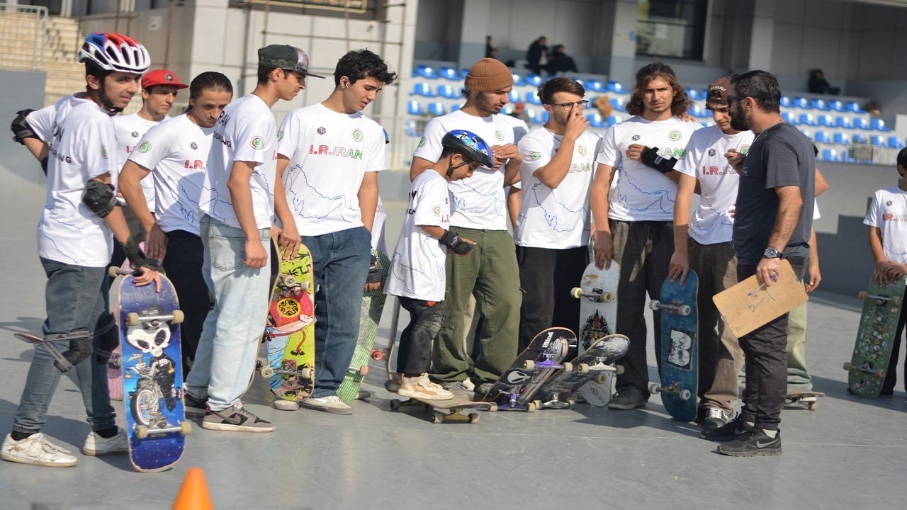 برپایی کمپ استعدادیابی اسکیتبرد