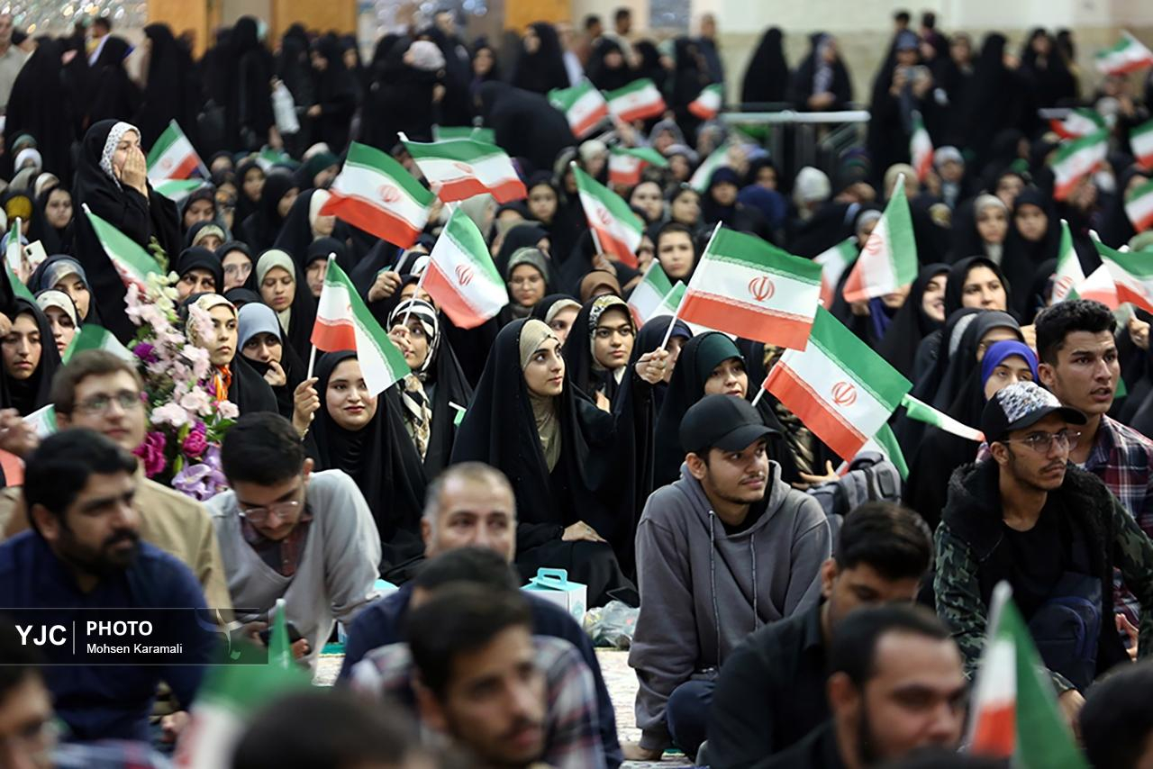 آیین آغاز سال تحصیلی دانشگاهها و مراکز آموزش عالی کشور در حرم بانوی کرامت