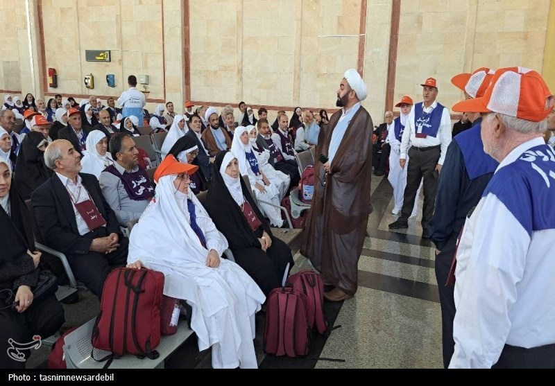 مسنترین زائر اردبیلی حج ۹۳ سال سن دارد