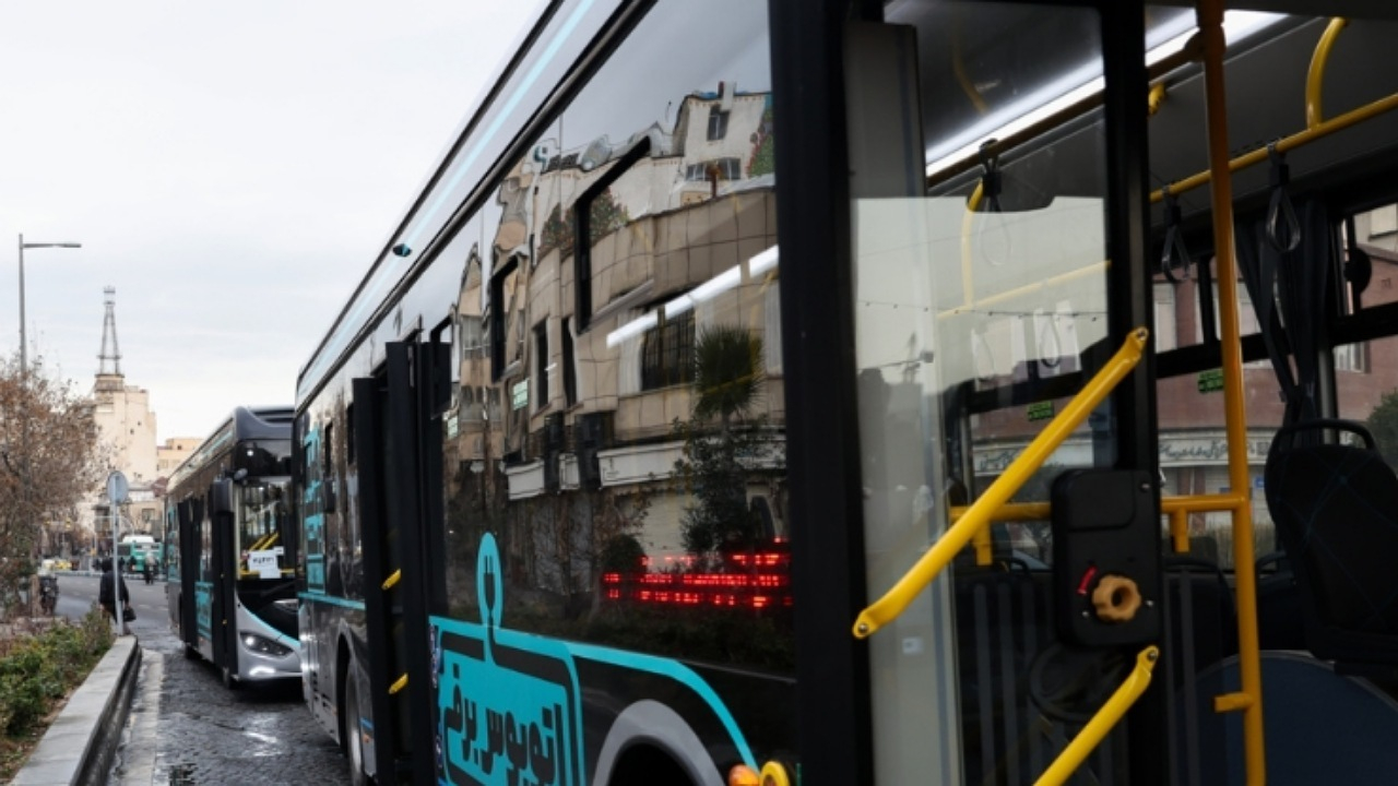 افزایش سهم اتوبوسهای برقی در مرکز تهران به ۵۰ درصد