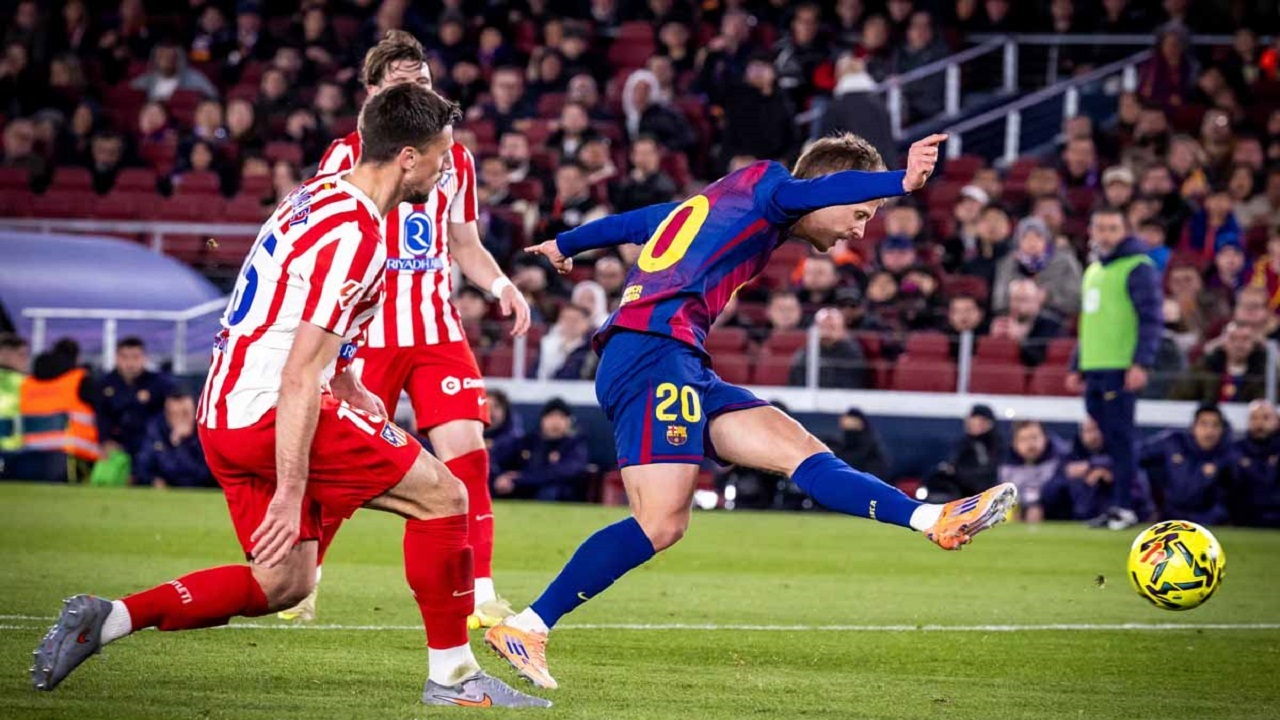 بارسلونا ۳ - ۱ اتلتیکو مادرید/ آبی از همشهری برای رئالیها گرم نشد+ فیلم