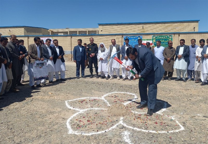 آغاز عملیات اجرایی مدرسه ۶ کلاسه شبانهروزی در گلشن