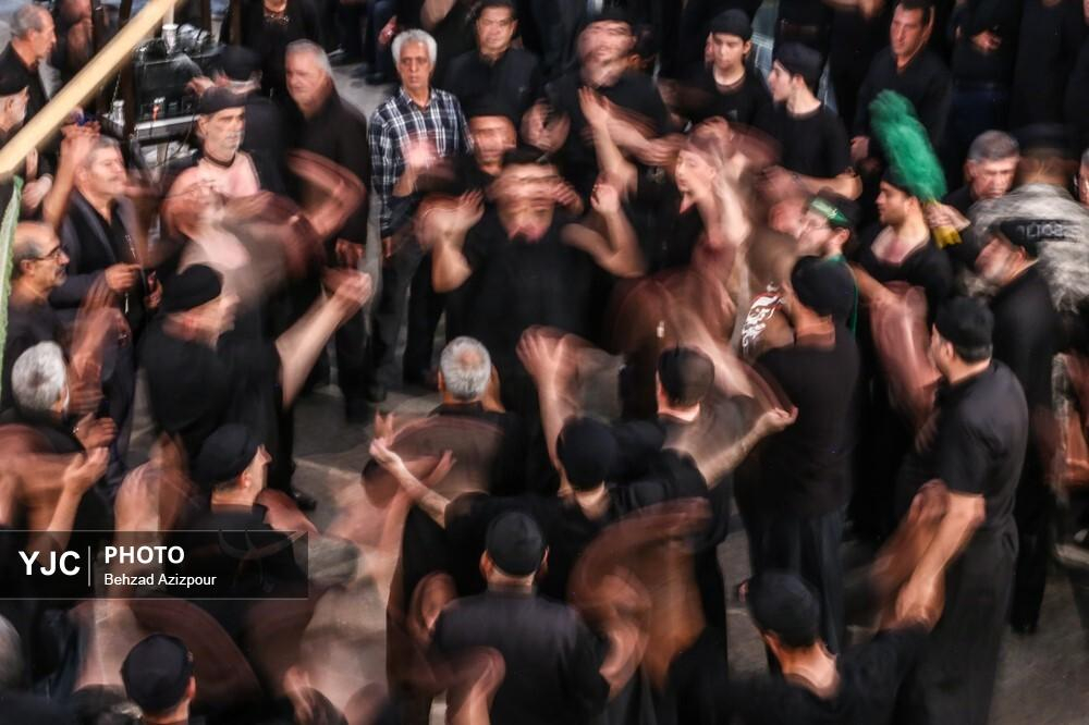عزاداری تاسوعای حسینی ۱۴۰۴ در بازار تاریخی تبریز