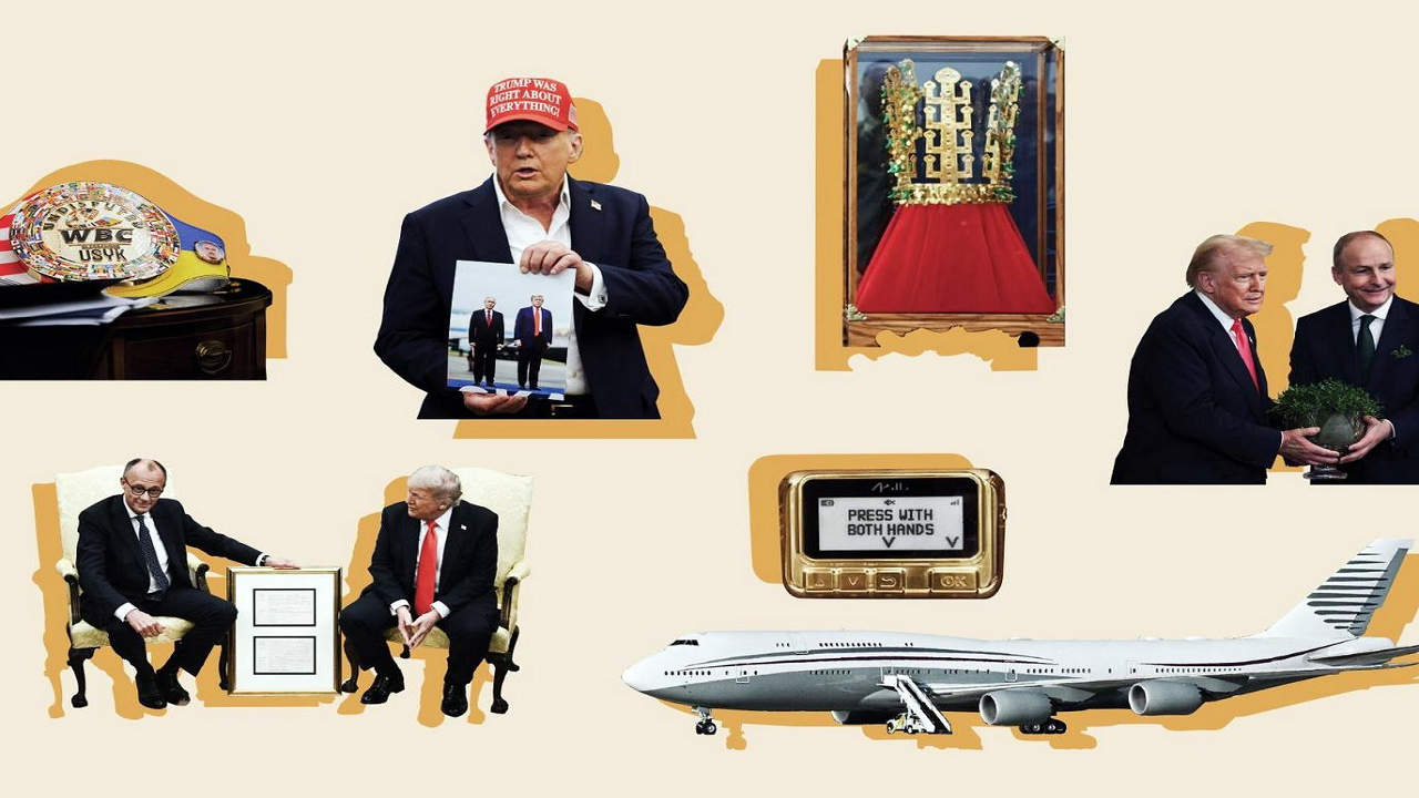 از بوئینگ تا تاج طلا؛ پیامهای پنهان در هدایای رهبران جهان به ترامپ