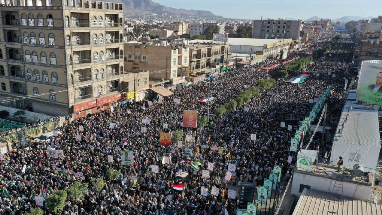 یمنیها با راهپیمایی میلیونی حمایت از ایران را تائید کردند