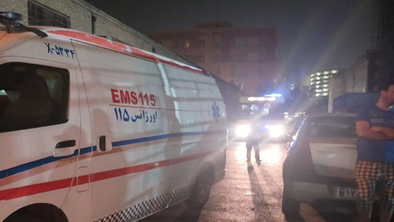 حریق مجتمع مسکونی در اکباتان ٣٢ نفر مصدوم برجای گذاشت