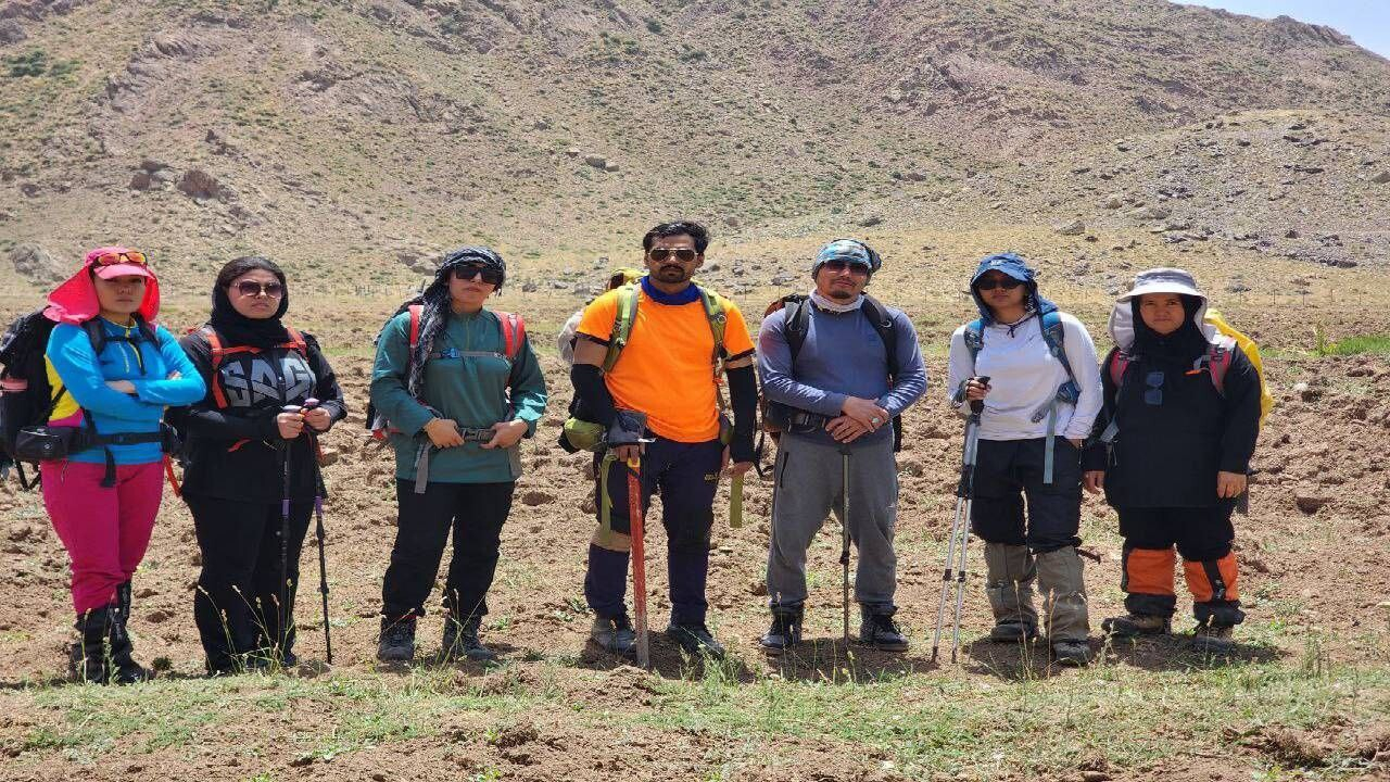 صعود مشترک کوهنوردان افغانستانی و ایرانی به قله پرسون