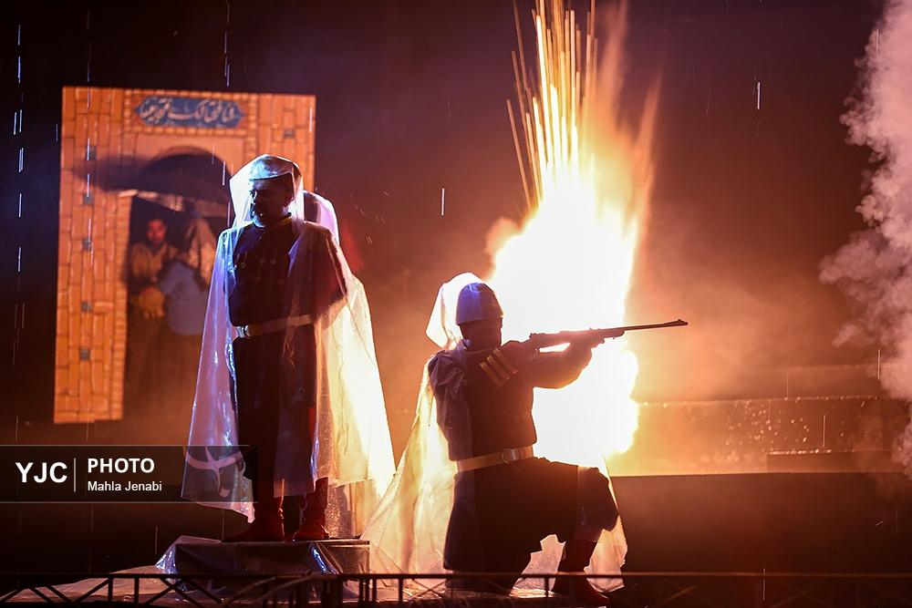 نمایش میدانی ایرانمرد در کرمان