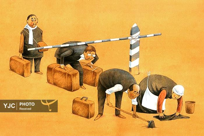 کاریکاتور روز / تصمیم جدید دولت آمریکا و تهدید میلیونها مهاجر