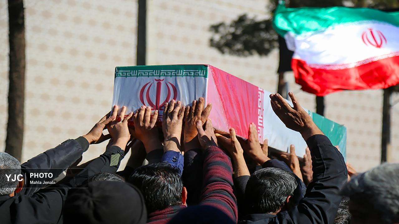 تشییع پیکر مطهر شهدای گمنام در سراسر کشور (۱)