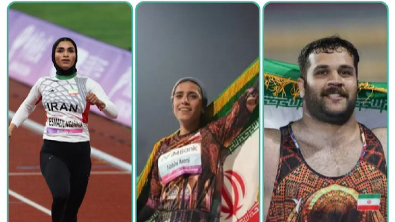 ۳ مدال برای دوومیدانی کاران ایران در روز نخست جام کازانف