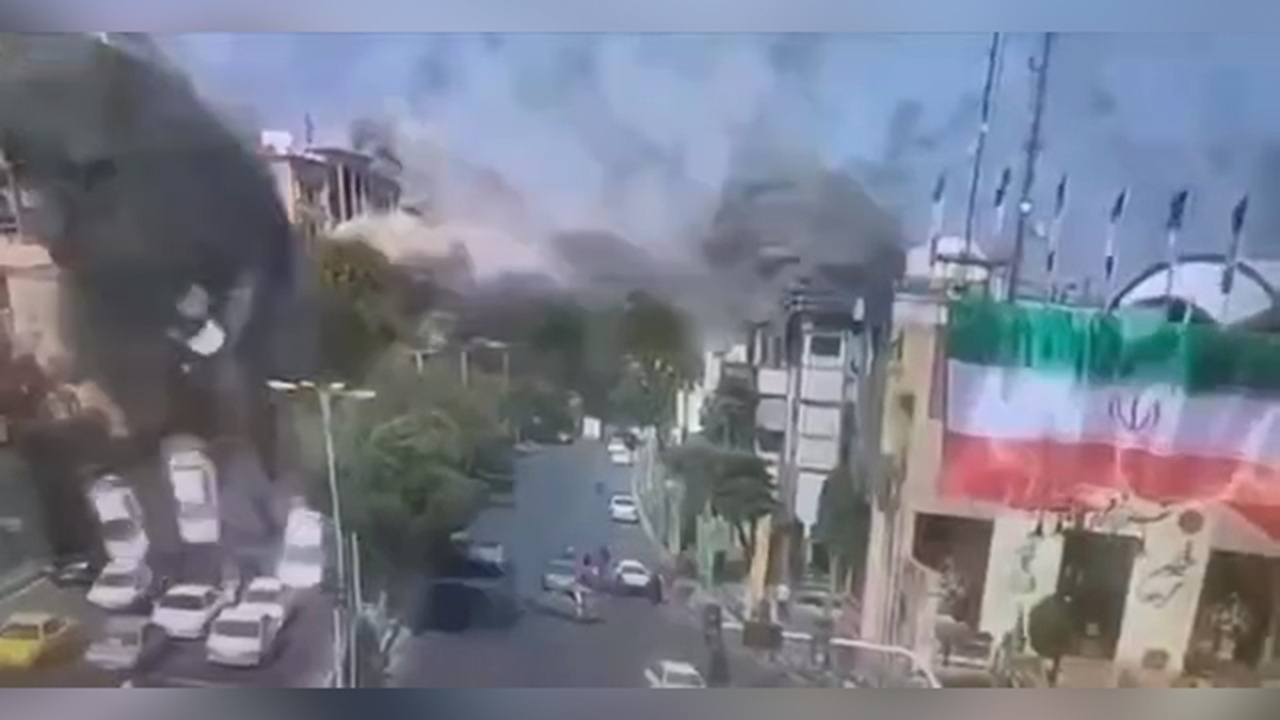 تصاویری از حمله اسرائیل به خودرو‌های شخصی و شاه‌لوله آب در تهران