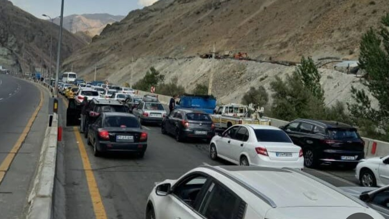 پلیس راهور فراجا: ترافیک نیمه‌سنگین در چالوس، هراز و آزادراه قزوین ـ تهران