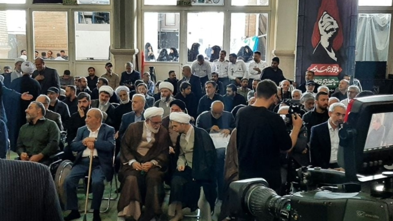 آیین بزرگداشت چهلم «آقای شهید ایران» در مصلی تهران