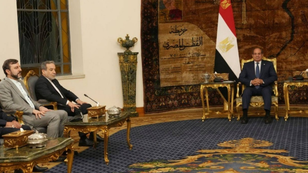 دیدار وزیر امور خارجه با رئیسجمهور مصر