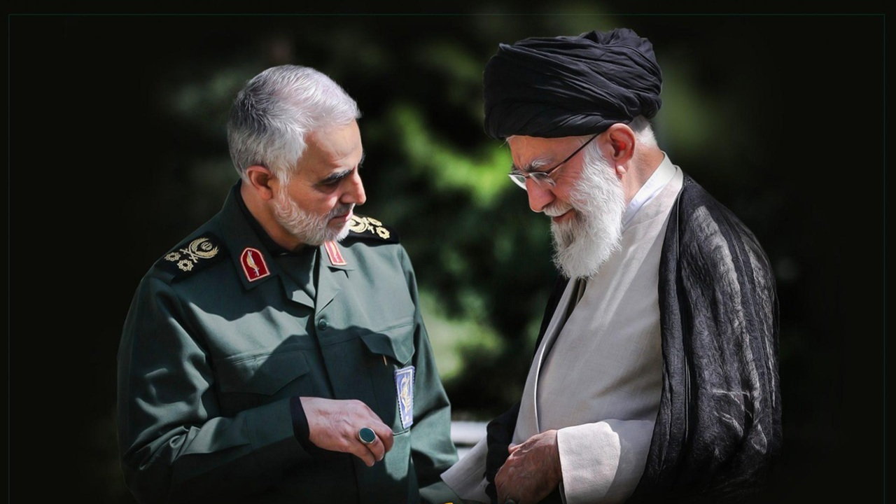 شعر خاطرهانگیزی که حاج قاسم سلیمانی پیش از شهادتش خواند + فیلم