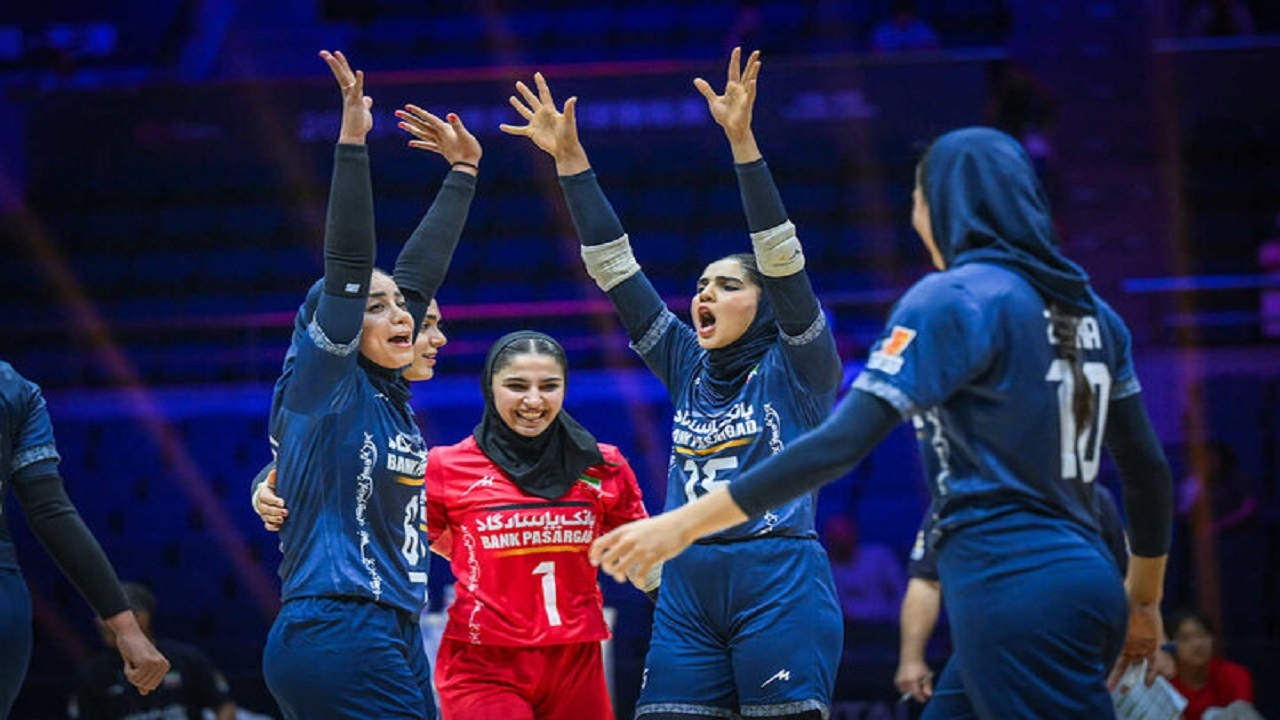 برد زنان والیبال ایران در قهرمانی آسیا با ثبت رکوردی تاریخی