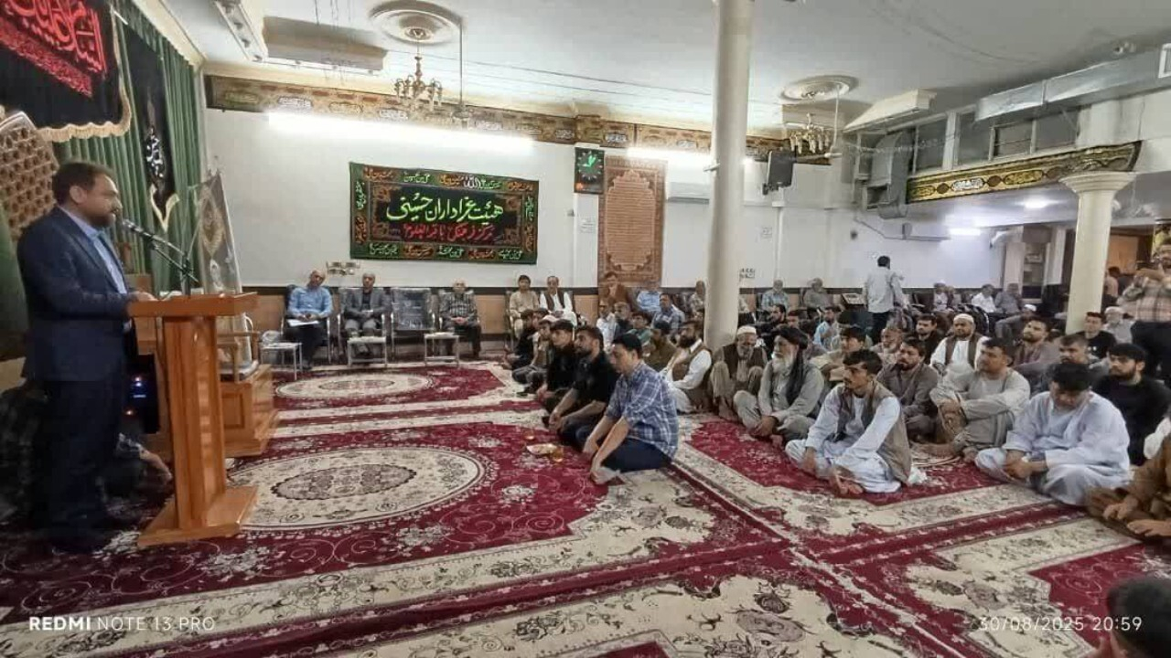 بازدید از مواکب اسکان زائران افغانستانی در مشهد